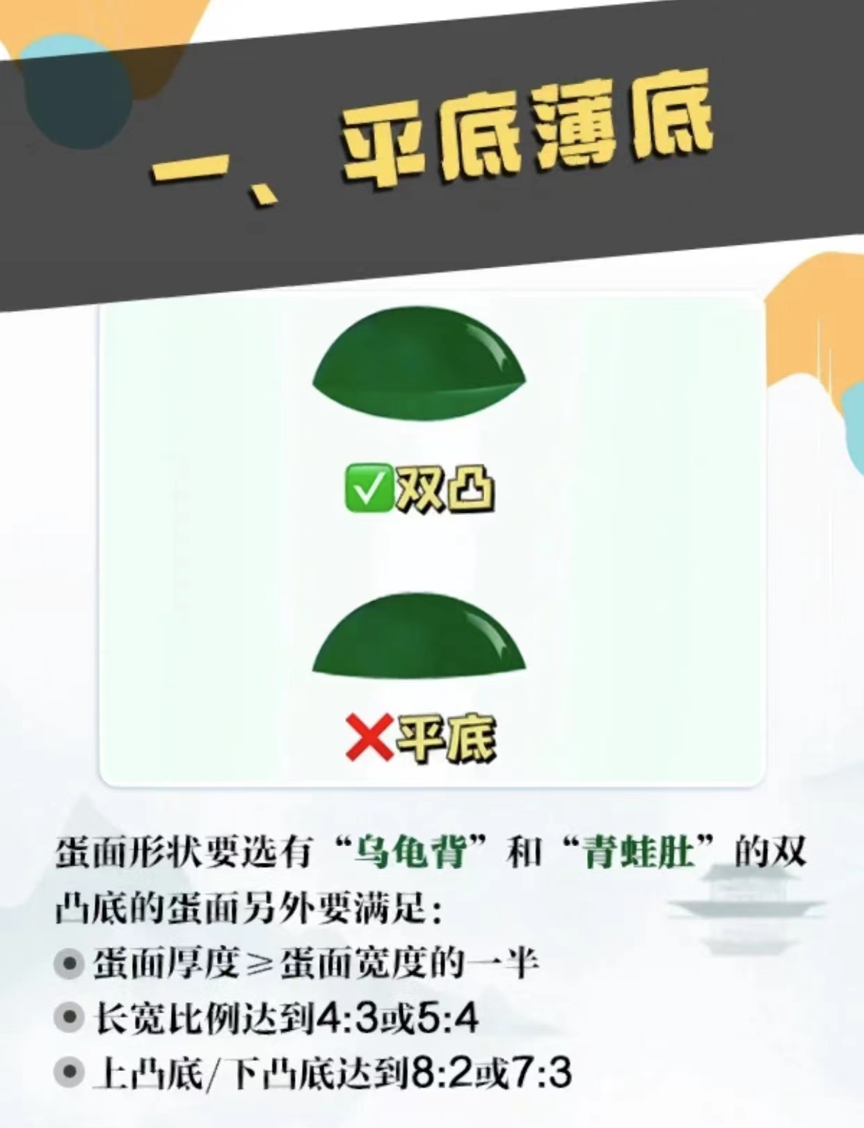 翡翠蛋面 翡翠蛋面